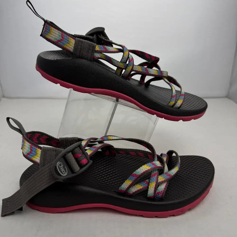 Chaco Z/1 EcoTread Kids Multi-Color Strappy Athletic Sport Sandal Size 4